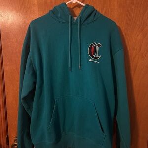 Champion Teal Hoodie for Men